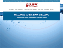 Tablet Screenshot of bigirondrilling.com